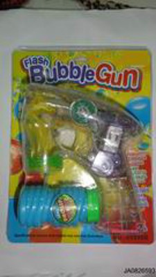 BUBBLE GUN W/LIGHT AND MUSIC,