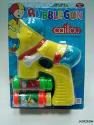 BUBBLE GUN W/LIGHT AND MUSIC,