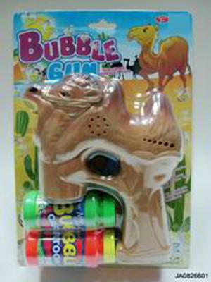 BUBBLE GUN W/LIGHT AND MUSIC,
