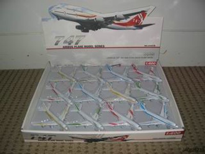 1:600 METAL PULL BACK PLANE 12PCS,