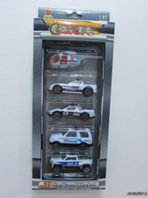 5PCS METAL SLIDE CAR,