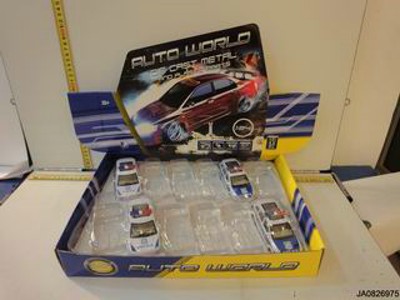 METAL PULL BACK POLICE CAR,