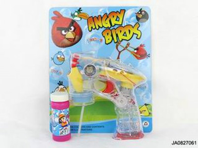 B/O BUBBLE GUN W/LIGHT,