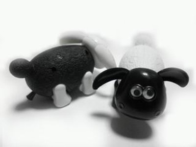 PULLING SHEEP,