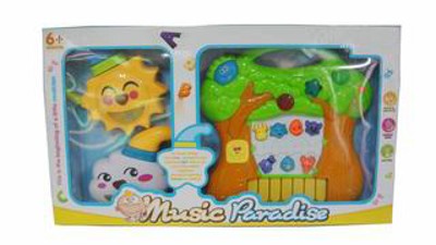 ELECTRONIC ORGAN W/LIGHT AND MUSIC,