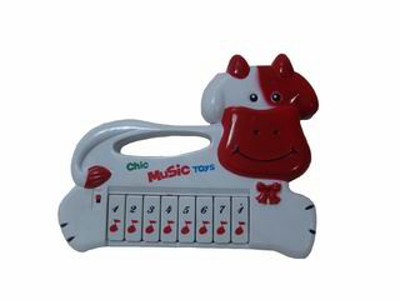 ELECTRONIC ORGAN W/MUSIC,