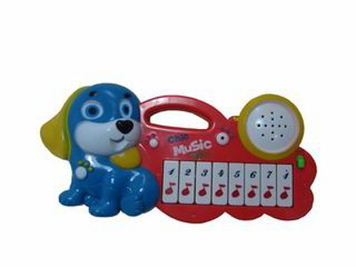 ELECTRONIC ORGAN W/MUSIC,
