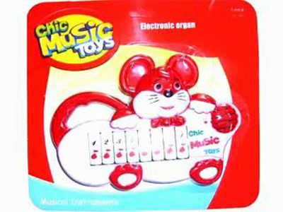 ELECTRONIC ORGAN W/MUSIC,