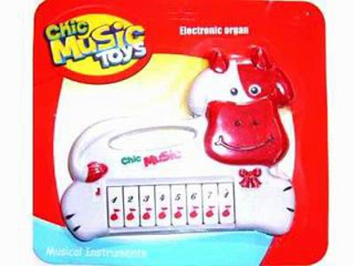 ELECTRONIC ORGAN W/MUSIC,