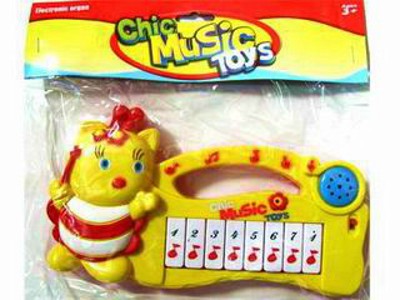 ELECTRONIC ORGAN W/MUSIC,