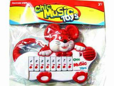 ELECTRONIC ORGAN W/MUSIC,