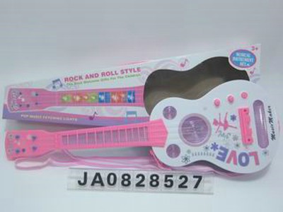 GUITAR W/FLASH LIGHT,MUSIC,