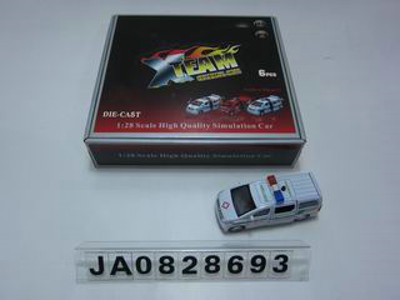PULL BACK METAL CAR (6PCS),