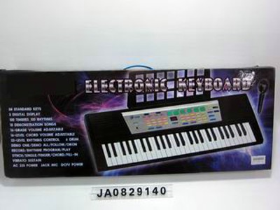 54 KEYBOARD ELECTRONIC ORGAN W/MUSIC,