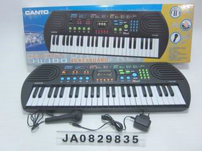 49 KEYS MULTIFUNCTION ELECTRONIC ORGAN W/MICROPHONE,