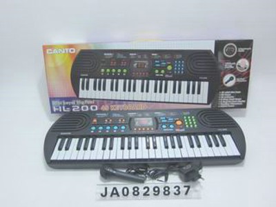 49 KEYS MULTIFUNCTION ELECTRONIC ORGAN W/MICROPHONE,