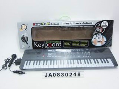 61 KEYBOARD MULTIFUNCTION ELECTRONIC ORGAN W/MICROPHONE,
