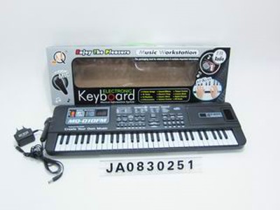 61 KEYBOARD MULTIFUNCTION ELECTRONIC ORGAN W/MICROPHONE,