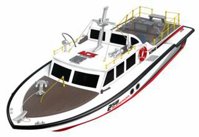 4channel R/C ship,
