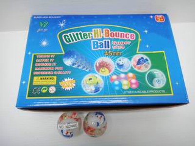 JUMP BALL W/LIGHT (24PCS),