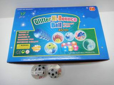 JUMP BALL W/LIGHT (24PCS),