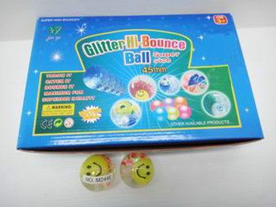 JUMP BALL W/LIGHT (24PCS),