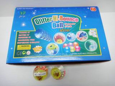 JUMP BALL W/LIGHT (24PCS),