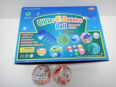JUMP BALL W/LIGHT (12PCS),