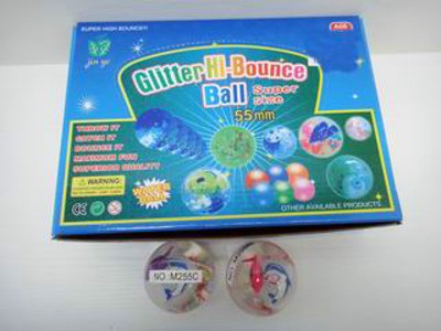 JUMP BALL W/LIGHT (12PCS),