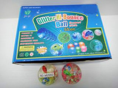 JUMP BALL W/LIGHT (12PCS),