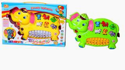ELECTRONIC ORGAN W/LIGHT AND MUSIC,