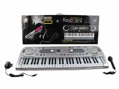 37 KEYS MULTIFUNCTION ELECTRONIC ORGAN W/MICROPHONE,
