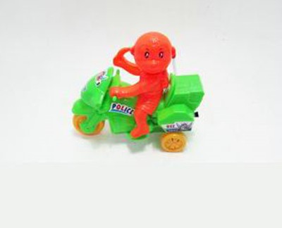 PULLING  MOTORCYCLE,