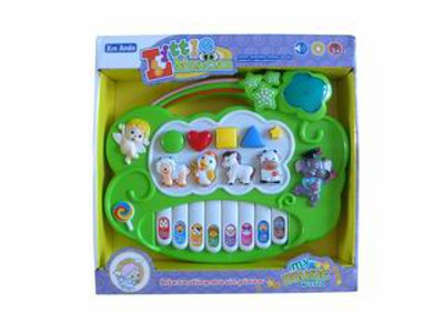 ELECTRONIC ORGAN W/MUSIC,