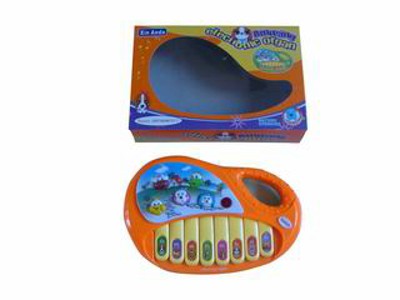 ELECTRONIC ORGAN W/MUSIC,