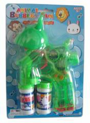 BUBBLE GUN W/LIGHT MUSIC,