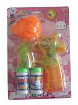 BUBBLE GUN W/LIGHT MUSIC,