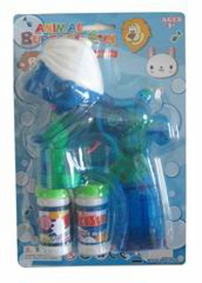 BUBBLE GUN W/LIGHT MUSIC,