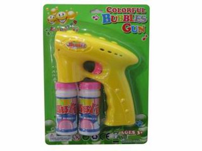 BUBBLE GUN W/LIGHT,