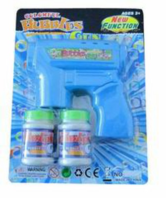 BUBBLE GUN W/LIGHT,