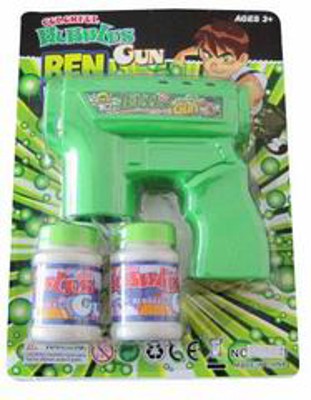 BUBBLE GUN W/LIGHT,