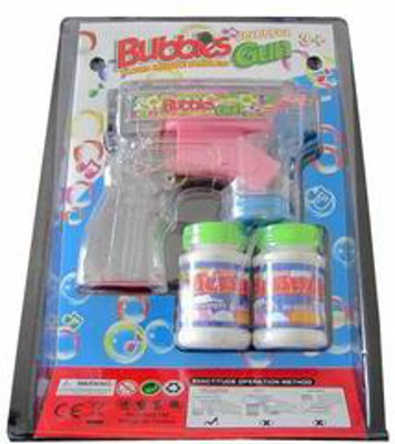 BUBBLE GUN W/LIGHT MUSIC,