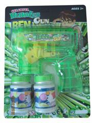 BUBBLE GUN W/LIGHT MUSIC,