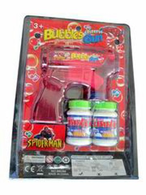 BUBBLE GUN W/LIGHT MUSIC,