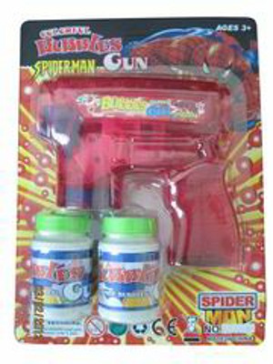 BUBBLE GUN W/LIGHT MUSIC,