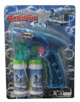 BUBBLE GUN W/LIGHT,