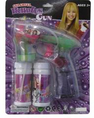 BUBBLE GUN W/LIGHT,