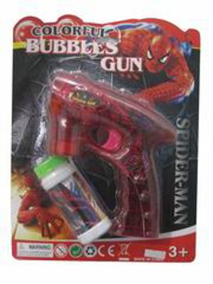 BUBBLE GUN W/LIGHT MUSIC,