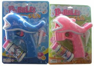 BUBBLE GUN W/LIGHT MUSIC,