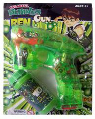 BUBBLE GUN W/LIGHT MUSIC,